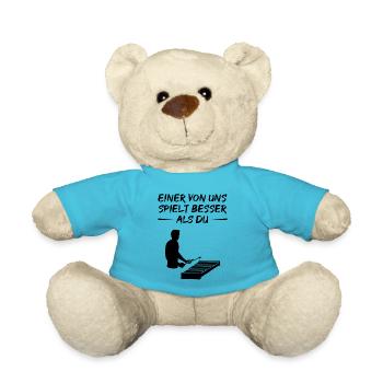 Xylophone Champion Challenger cadeau - Nounours - bleu outremer - Devant