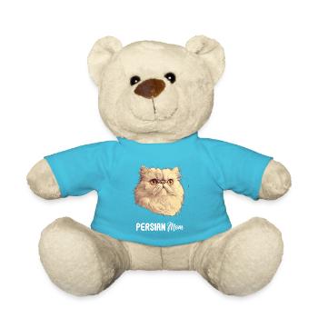 Persian Cat Perserkatze - Teddy Bear - atoll blue - Front
