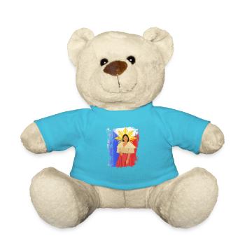 Philippines Drapeau philippin Philippines I Cadeau - Nounours - bleu outremer - Devant