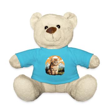 Siberian Cat Sibirische Katze - Teddy - Atollblau - Vorne