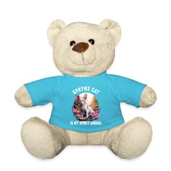 Sphynx Kitten Sphynx Cat - Teddy Bear - atoll blue - Front