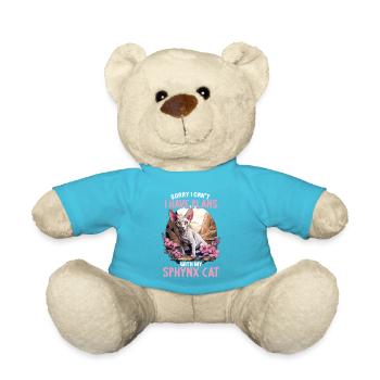 Sphynx Kitten Sphynx Cat - Teddy Bear - atoll blue - Front