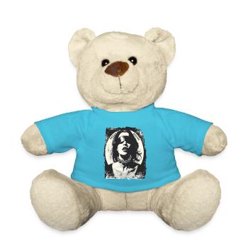 Femme, brise les chaînes - Nounours - bleu outremer - Devant