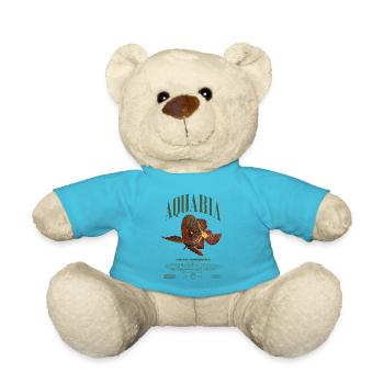 Asian Arowana Monster Fish Keeper Streetwear - Teddy Bear - atoll blue - Front