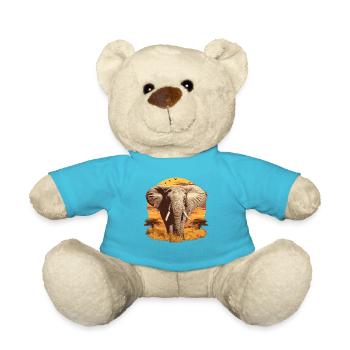Elefanten Elefant - Teddy - Atollblau - Vorne