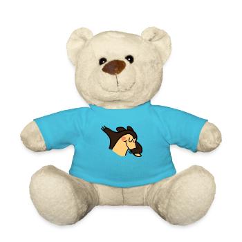 Dabbing Pangolin T-Shirt Lustiges Ameisenbär Dab Tier - Teddy - Atollblau - Vorne