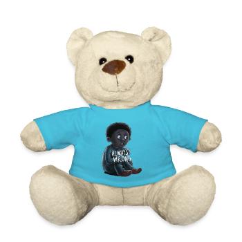 IHRE SCHLIMMSTEN ÄNGSTE, IMMER FALSCH - Teddy - Atollblau - Vorne