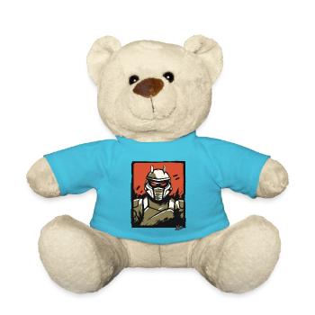 Mecha Robot mécanique de science-fiction - Nounours - bleu outremer - Devant