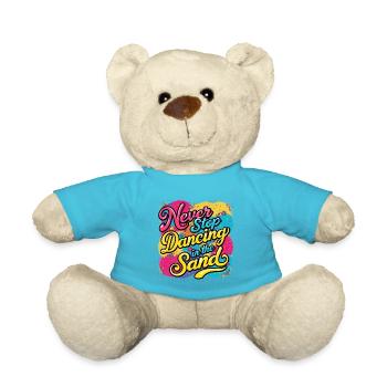 Hören Sie nie auf, im Sand zu tanzen Design - Teddy - Atollblau - Vorne
