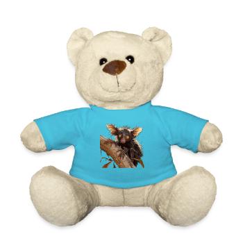 Aye-Aye Finger Animals Finger Animal - Nounours - bleu outremer - Devant