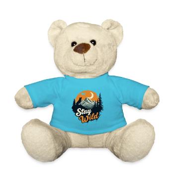 BLEIBEN SIE WILD - Teddy - Atollblau - Vorne