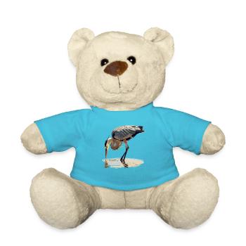 Héron Reiher - Nounours - bleu outremer - Devant