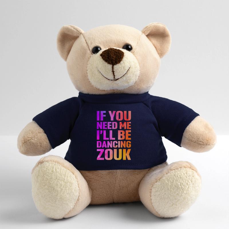 Witziger Zouk Tänzer Spruch Teddy