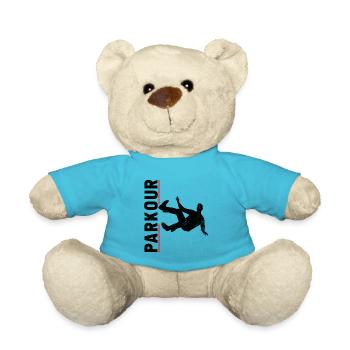 Parkour Free Runner Free Running - Teddy Bear - atoll blue - Front