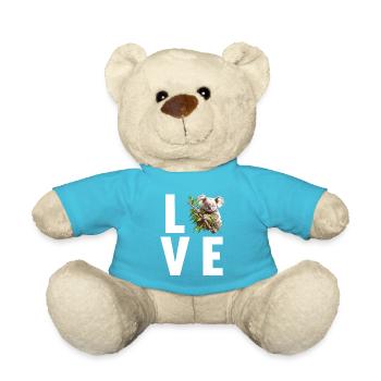 Koalas Koala - Teddy Bear - atoll blue - Front