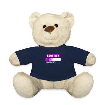 Adoption de la charge - Nounours - bleu marine - Devant