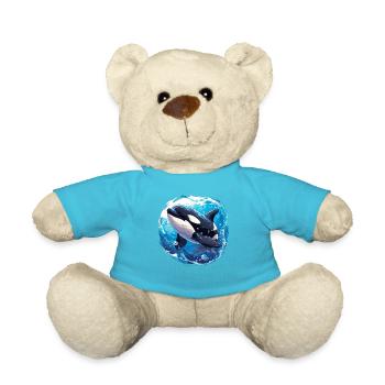 Orcas Orca - Teddy - Atollblau - Vorne