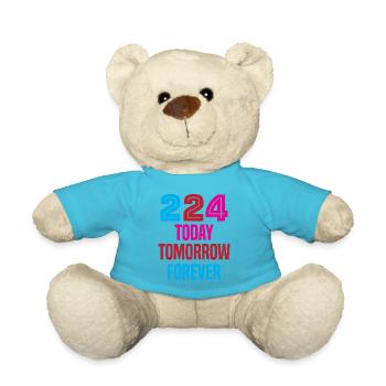 224 Heute, morgen, für immer - Teddy - Atollblau - Vorne