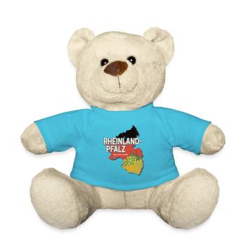 Souvenir d’État de Rhénanie-Palatinat - Nounours - bleu outremer - Devant