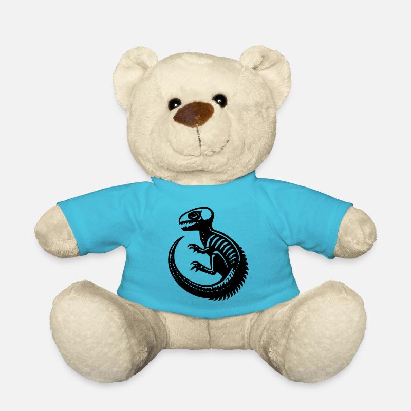 Dinosaurier-Fossil - Teddy - Atollblau