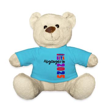 KiTa Abgängerin 2025 - Kindertagesstätte Abschluss - Teddy - Atollblau - Vorne
