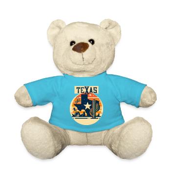 TEXAS - Teddy Bear - atoll blue - Front