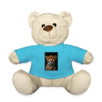 Cheetah Geparde Gepard - Teddy - Atollblau - Vorne
