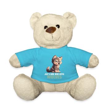 Wölfe Wolf - Teddy - Atollblau - Vorne