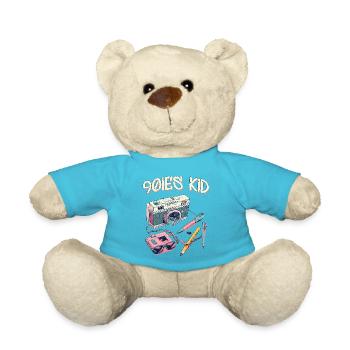 90s kid - Teddy Bear - atoll blue - Front