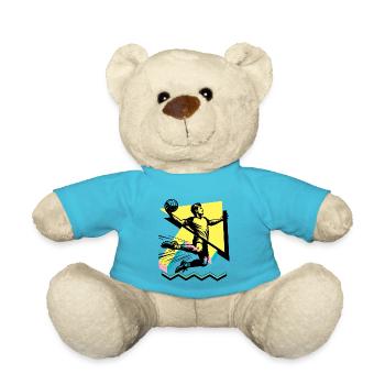 Handball Handballer - Teddy - Atollblau - Vorne