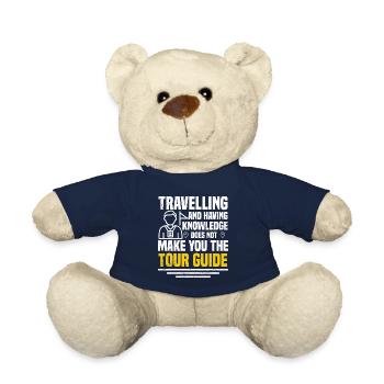 Reisen Und Wissen Zu Haben Macht Dich Nicht Dazu - Teddy - French Navy - Vorne