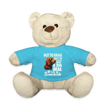 I don't want to brag, but I'm kind of - Teddy Bear - atoll blue - Front