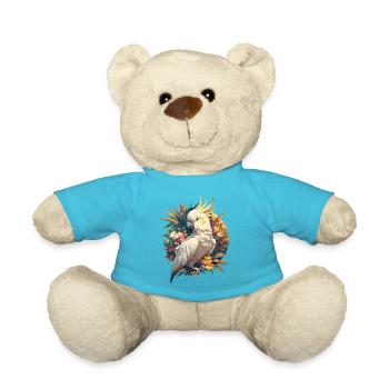 Cockatoo Cockatoos Cockatoo - Teddy Bear - atoll blue - Front