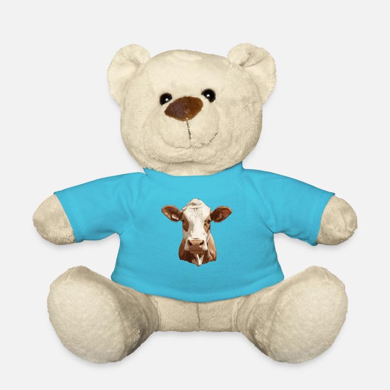 Kühe Kuh - Teddy - Atollblau