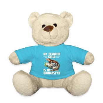 Mon enfant préféré est mon Uromastyx - Nounours - bleu outremer - Devant
