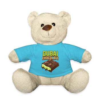 Dubaï Chocolat Pistaches Pistache Crème Chocolat - Nounours - bleu outremer - Devant