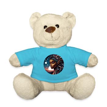 Elfe, Fée, Fantaisie - Nounours - bleu outremer - Devant