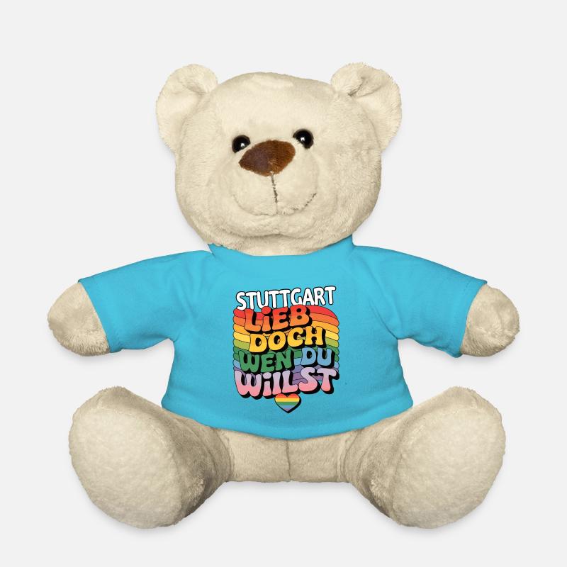 Stuttgart: Lieb Doch Wen Du Willst - LGBTQ - Teddy - Atollblau