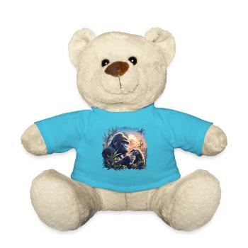 Gorillas Gorilla - Teddy Bear - atoll blue - Front