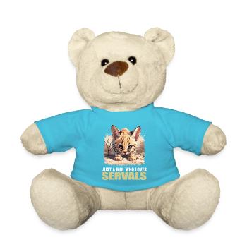 Servale Serval - Teddy - Atollblau - Vorne