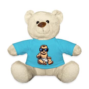 baby - Teddy Bear - atoll blue - Front