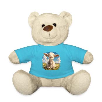 goats goat - Teddy Bear - atoll blue - Front