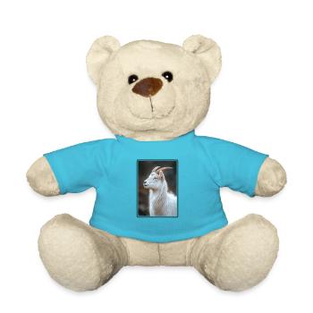 goats goat - Teddy Bear - atoll blue - Front