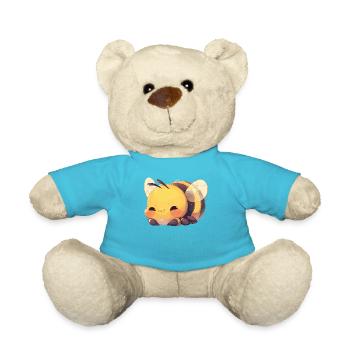 Bees Bee - Teddy Bear - atoll blue - Front