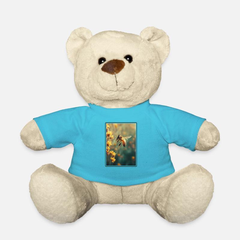 Bienen Biene - Teddy - Atollblau