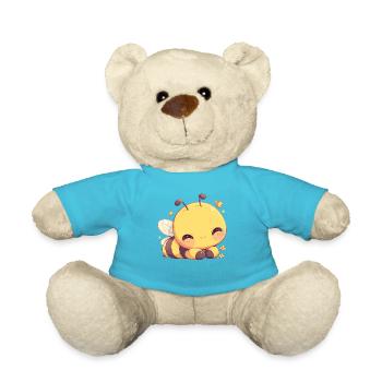 Bees Bee - Teddy Bear - atoll blue - Front
