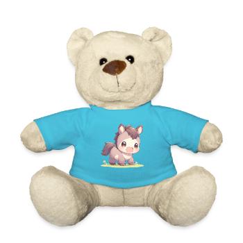 Pferde Pferd - Teddy - Atollblau - Vorne