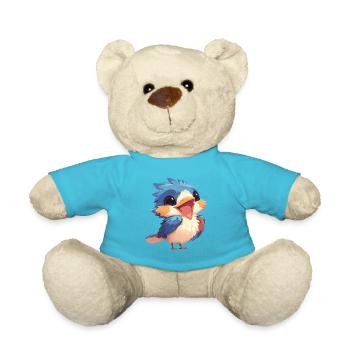 Kingfishers Kingfisher - Teddy Bear - atoll blue - Front