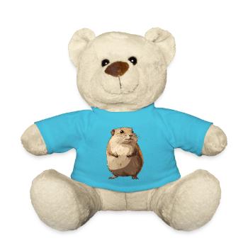 Lemmings Lemming - Teddy Bear - atoll blue - Front
