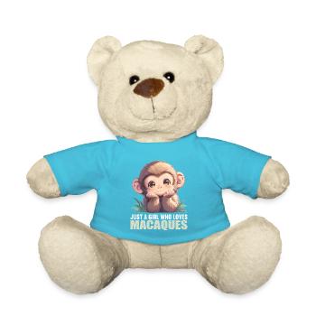 Macaque Macaque - Teddy Bear - atoll blue - Front